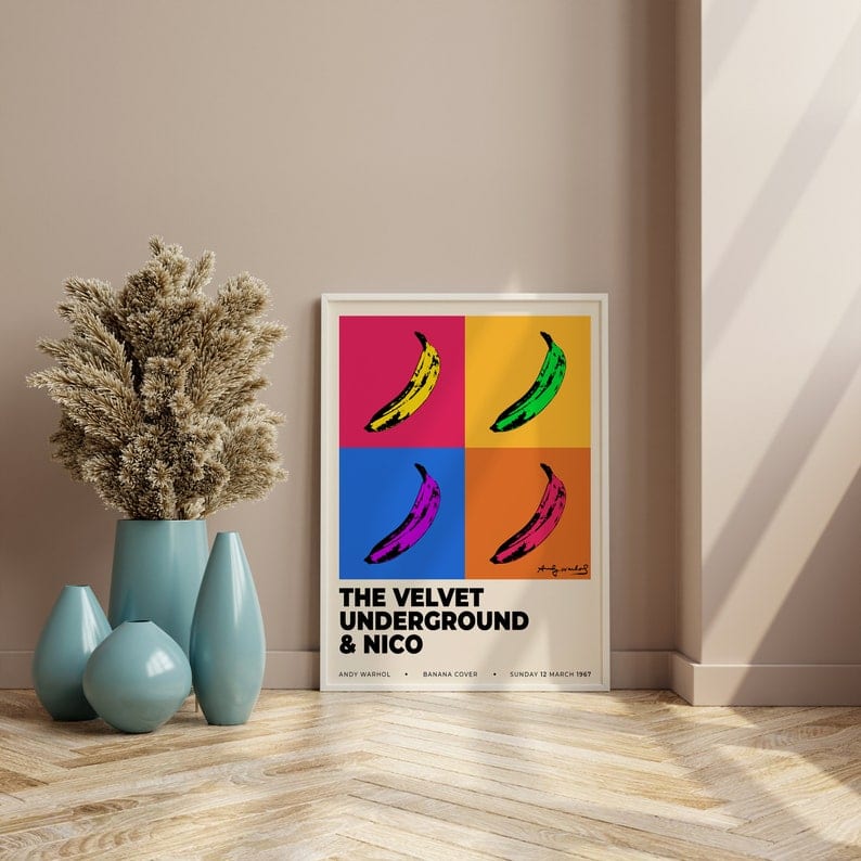Andy Warhols The Velvet Underground Multi Plakat - plakatstore