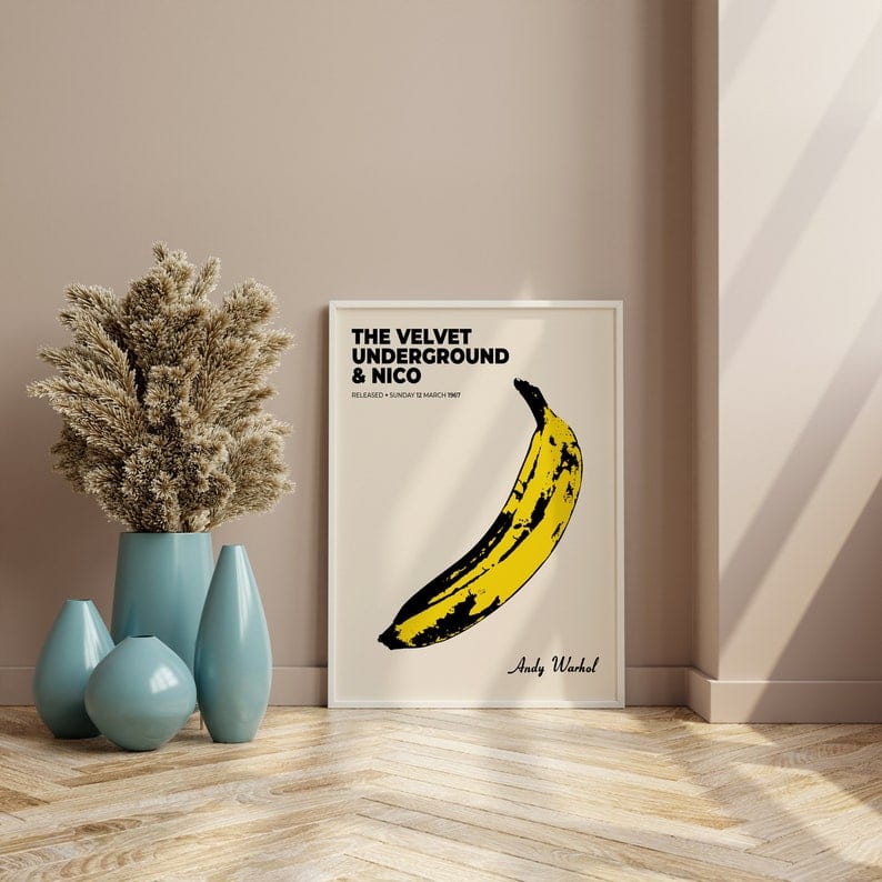 Andy Warhols The Velvet Underground Plakat