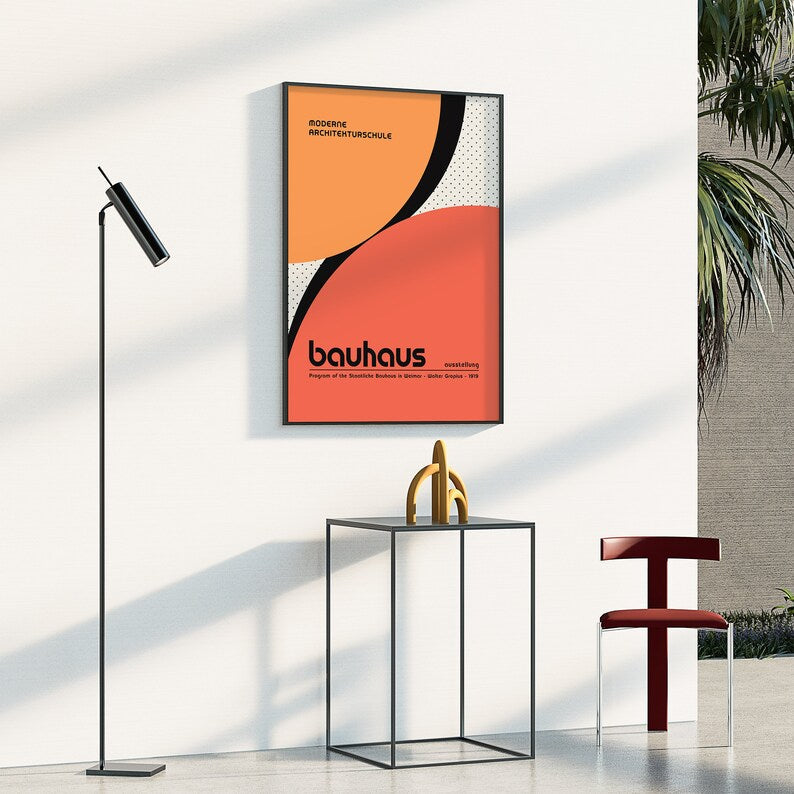 Bauhaus 1919 Plakat - plakatstore