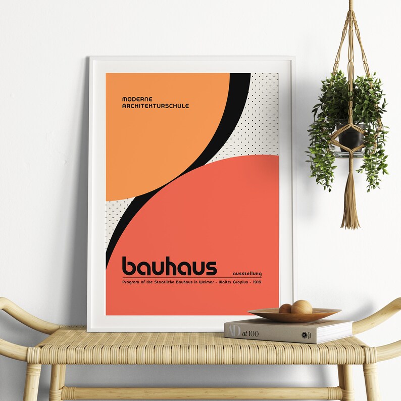 Bauhaus 1919 Plakat - plakatstore