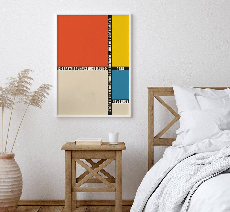 Bauhaus 1922 Plakat - plakatstore