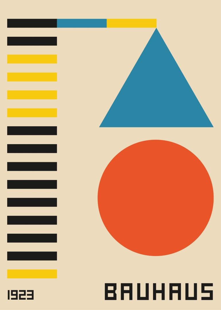 Bauhaus 1923 Plakat - plakatstore