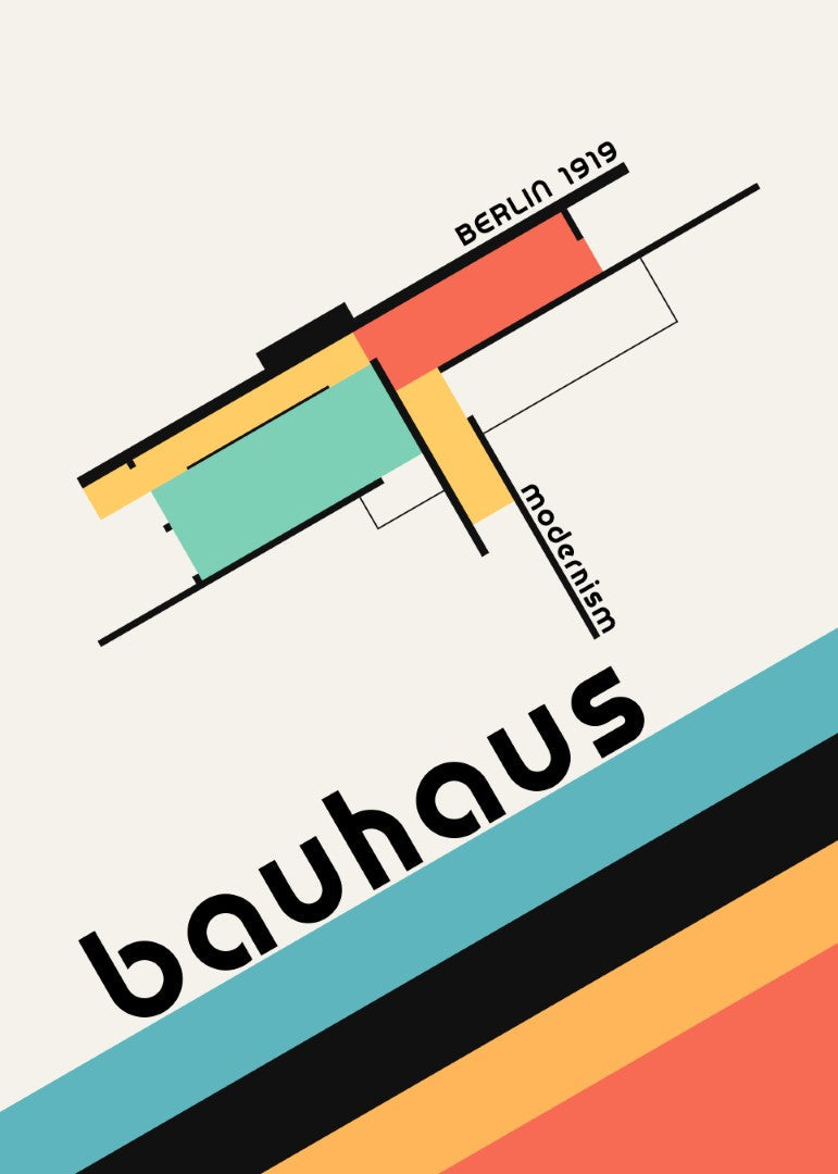 Bauhaus Berlin Plakat - plakatstore