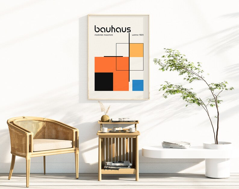 Bauhaus Weimar Plakat - plakatstore