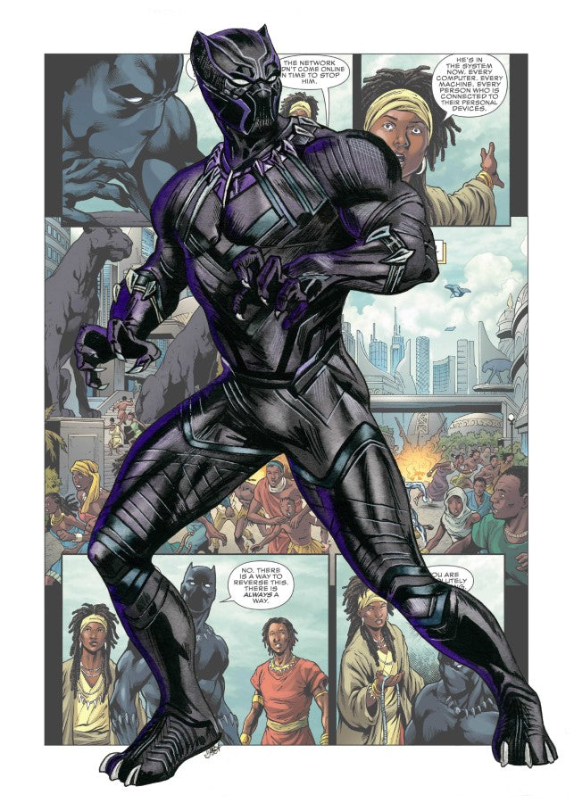 Black Panther Plakat –