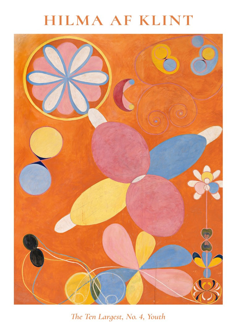 Hilma af Klint No 4 Youth Plakat