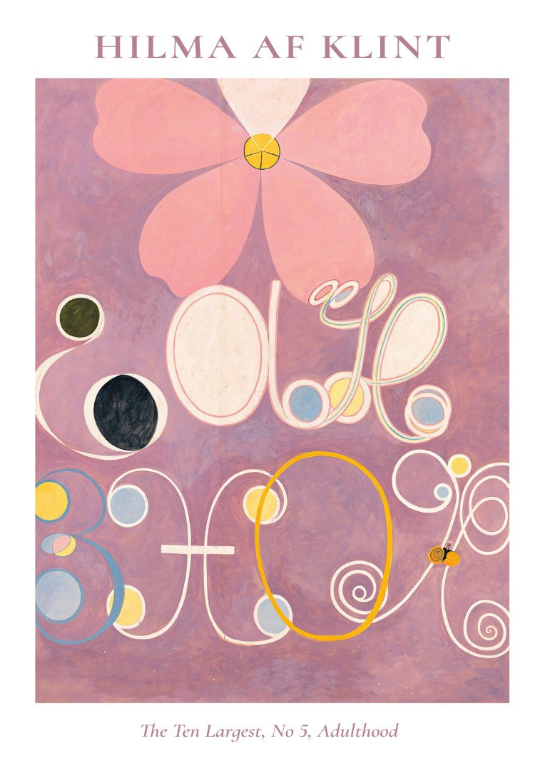 Hilma af Klint No 5 Adulthood Plakat