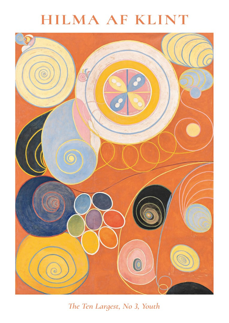 Hilma af Klint No 3 Youth Plakat