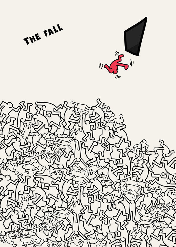 Keith Haring The Fall Plakat