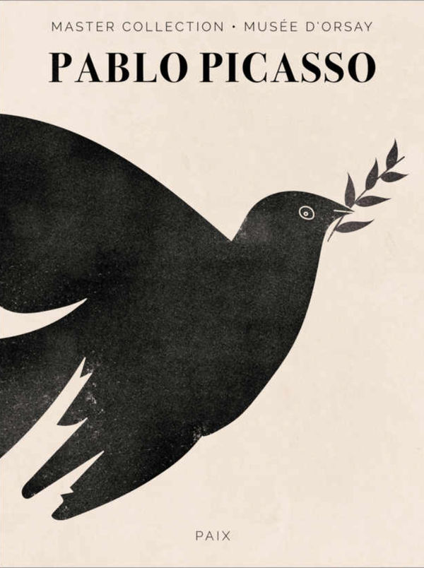 Pablo Picasso Fugl Plakat