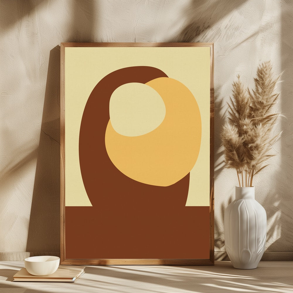 Earthy Geometric Embrace
