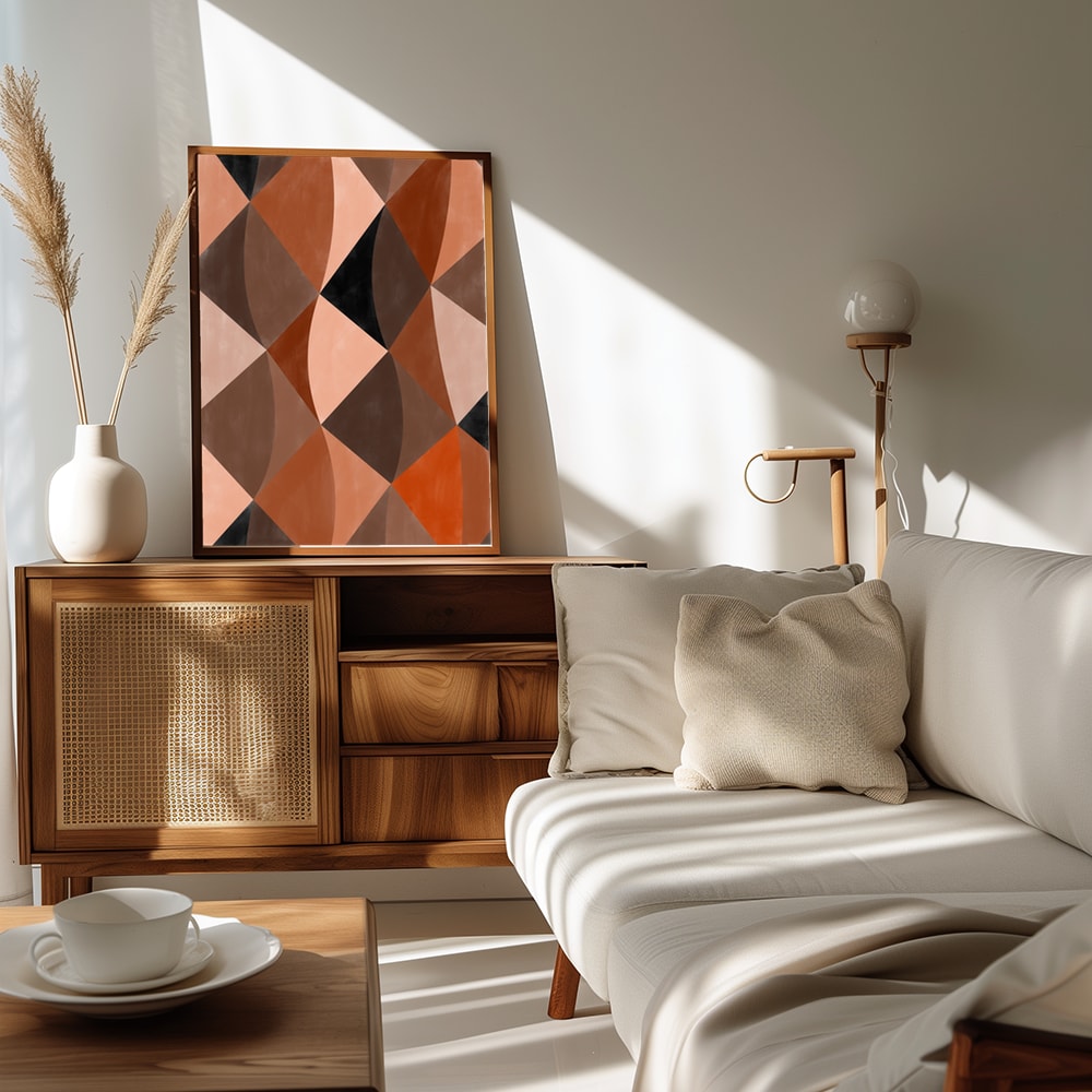 Earthy Geometric Abstraction