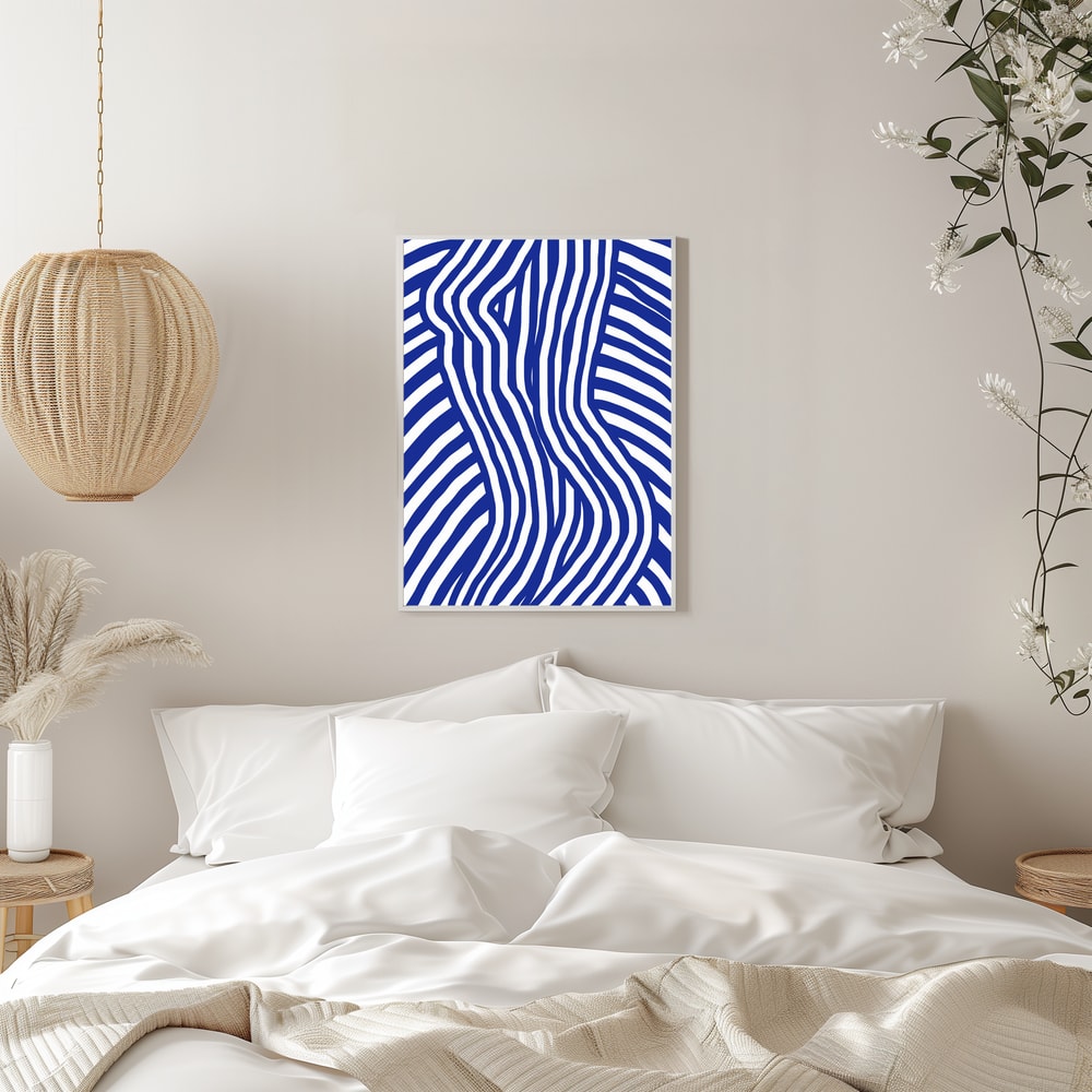 Modern Striped Figure