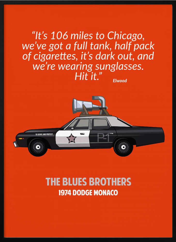 Blues Brothers Standard Wall Art