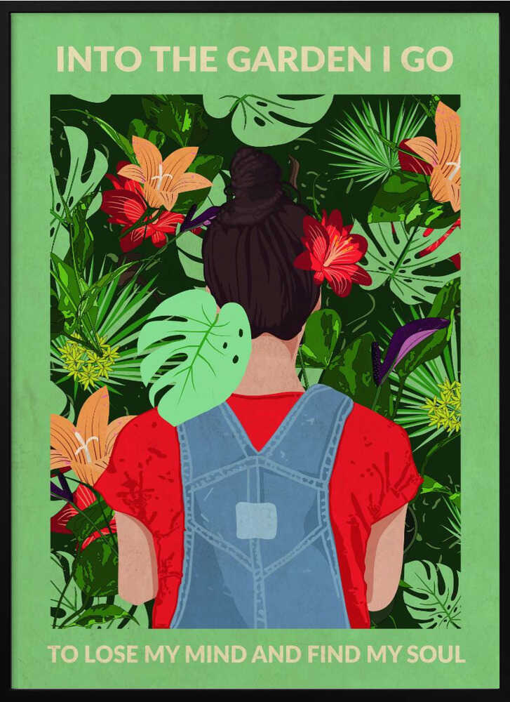 Into the Garden (brunette &amp; Light Green)