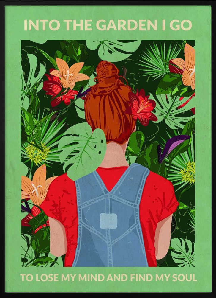 Into the Garden (redhead &amp; Light Green)