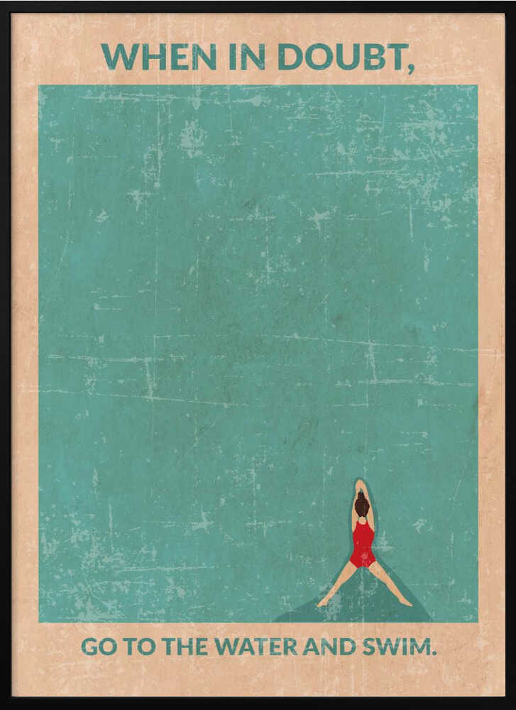 Open Water Standard Wall Art