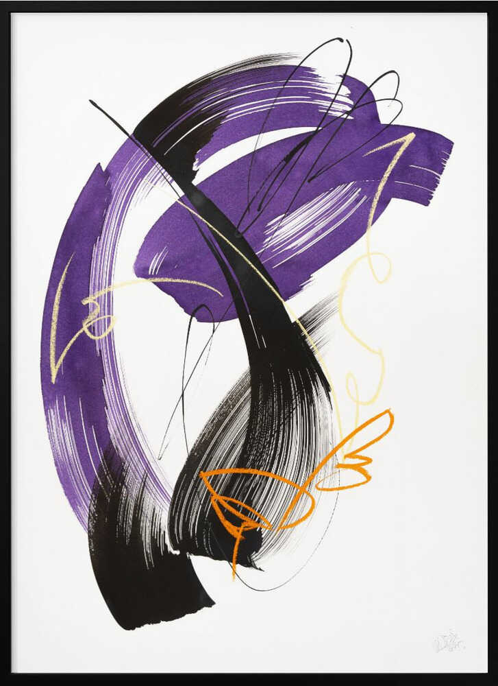 Vibrant Abstract Strokes