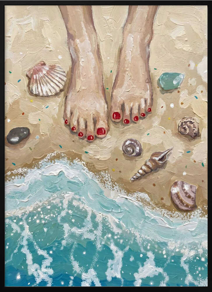 Toes in the Sand