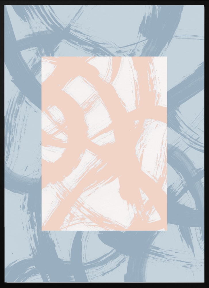 Abstract Brush Strokes 98A