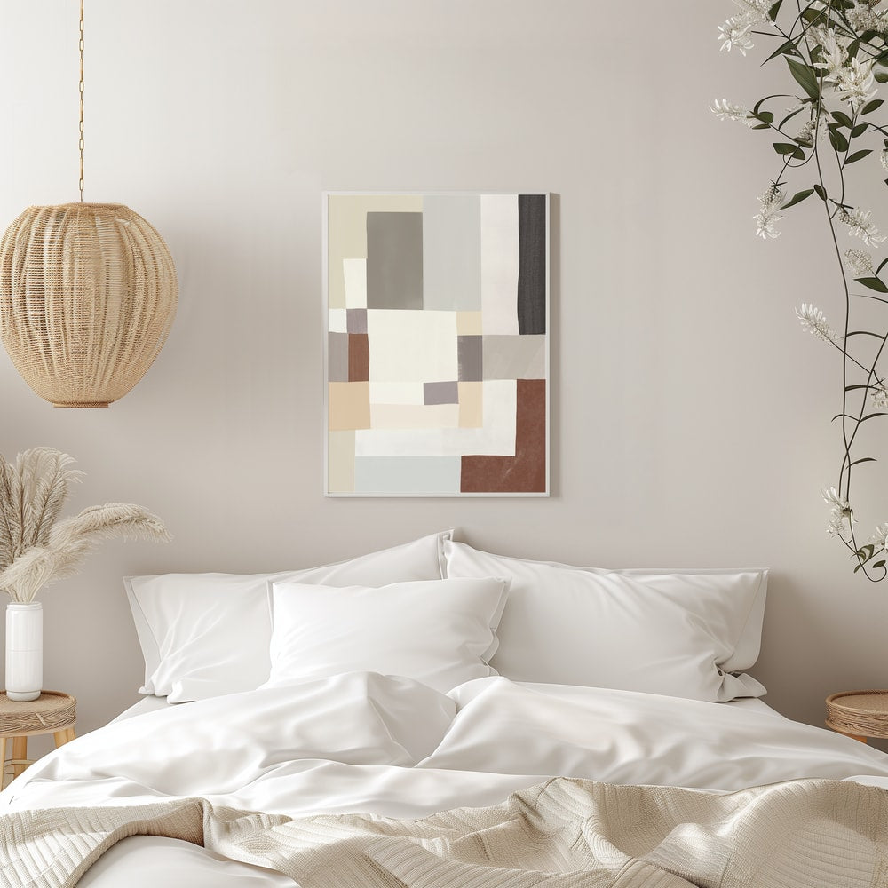 Muted Geometric Abstract