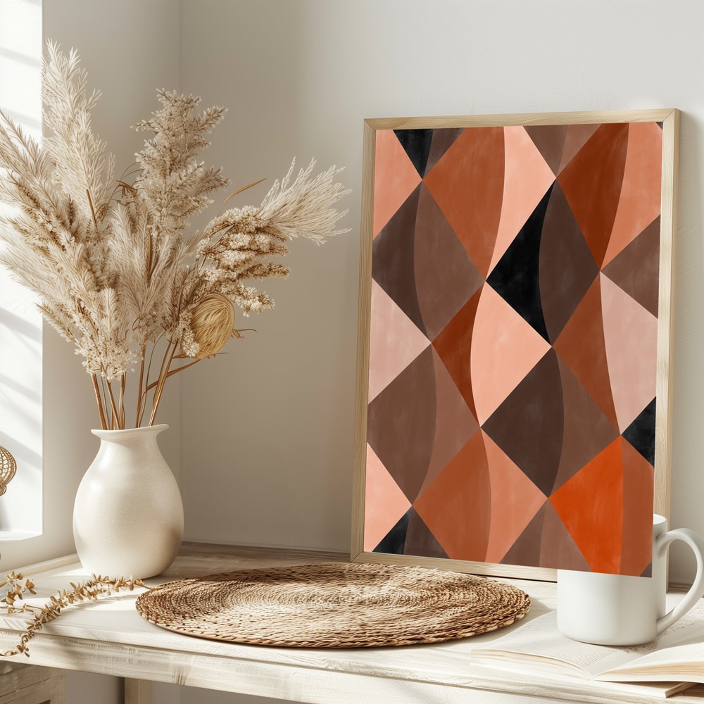 Earthy Geometric Abstraction
