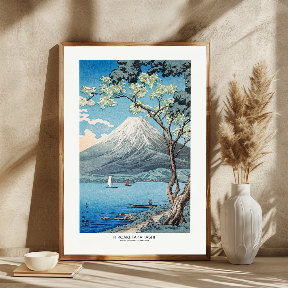 Mount Fuji From Lake Yamanaka
