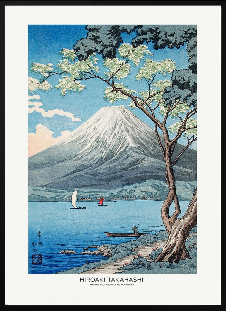 Mount Fuji From Lake Yamanaka