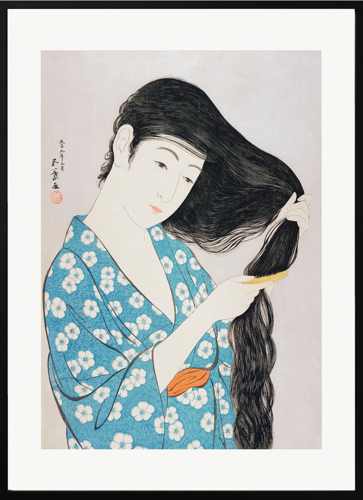 Woman Combing Her Hair (1920)