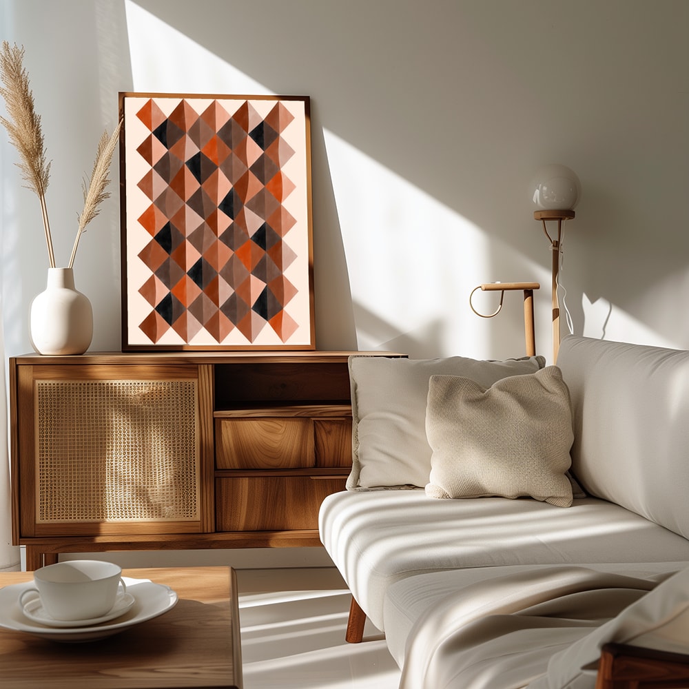 Warm Earthy Geometry