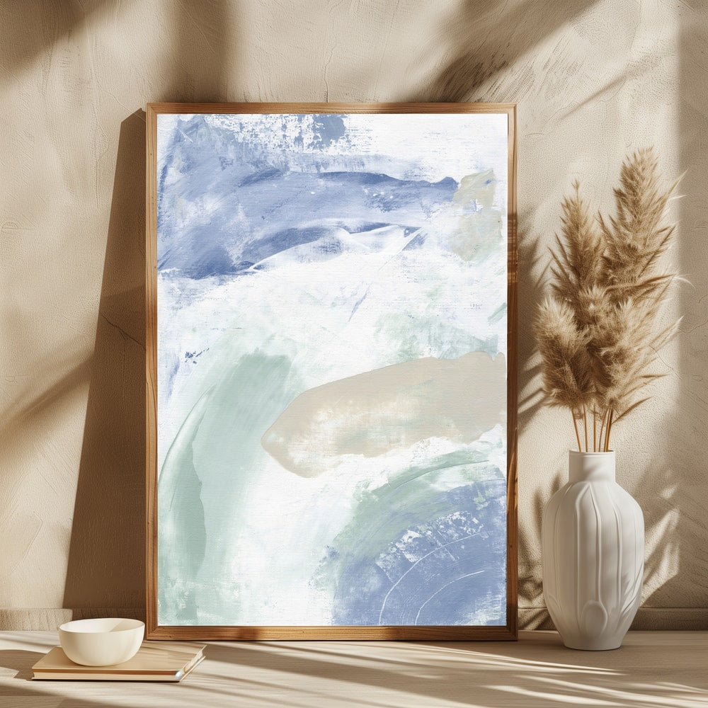 Serene Coastal Abstract