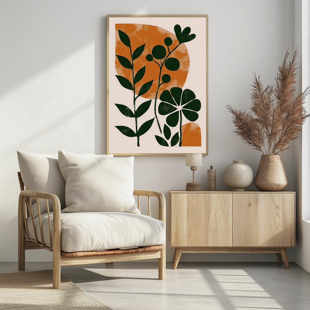 Abstract Botanical No 2 - plakatstore