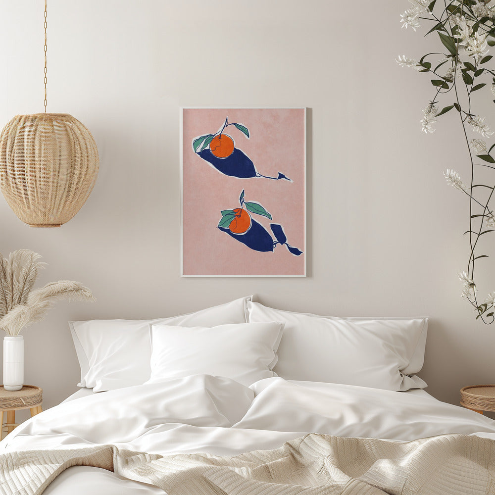 Abstract Oranges - plakatstore