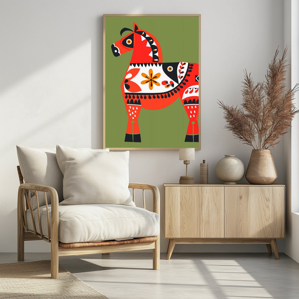 Alternative Dala Horse - plakatstore