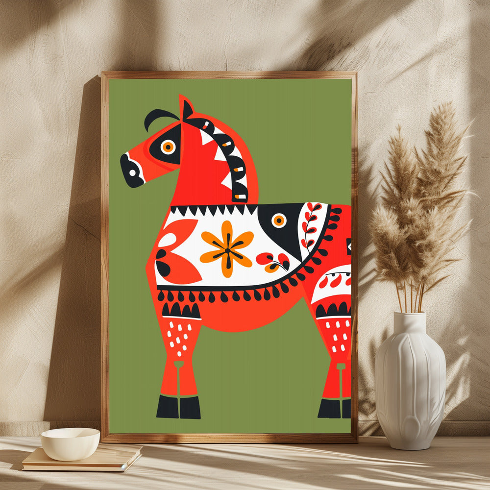 Alternative Dala Horse - plakatstore