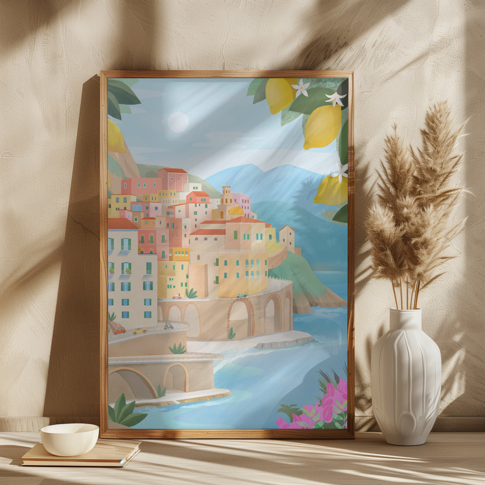 Amalfi Coast, Italy - plakatstore