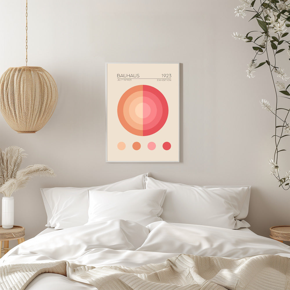 Bauhaus Pembe Daire - plakatstore