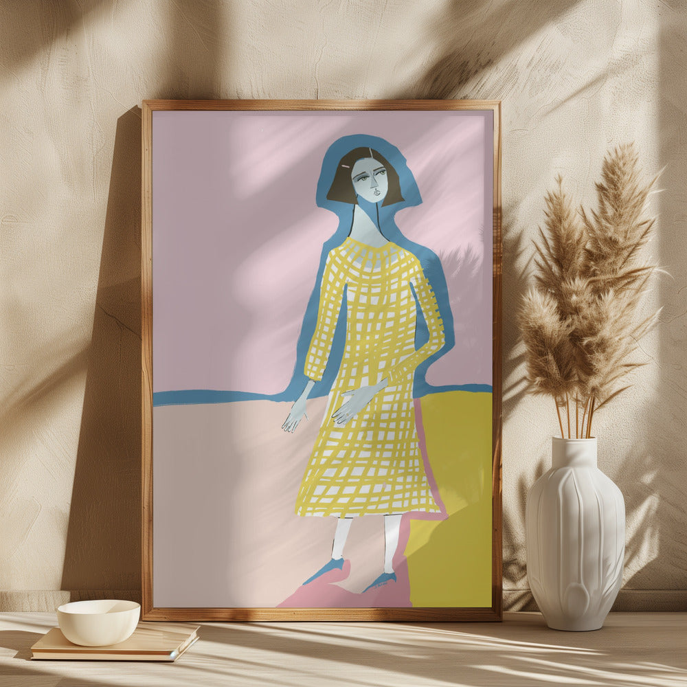 Blue lady - plakatstore