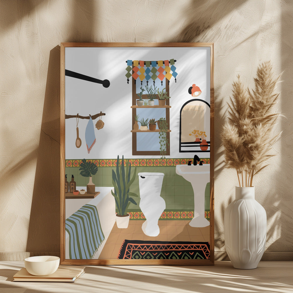 Boho Bathroom - plakatstore