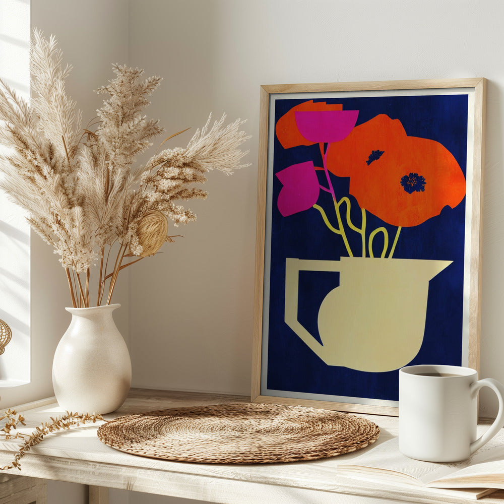 Bright & Sunny Poppies - plakatstore