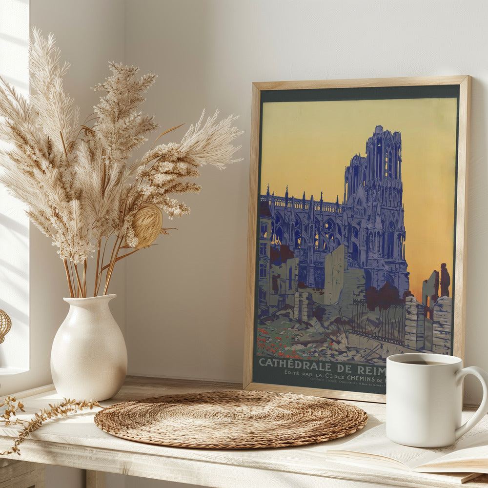 Cathédrale de Reims - plakatstore