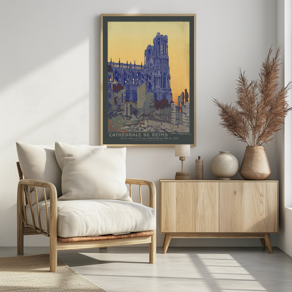 Cathédrale de Reims - plakatstore