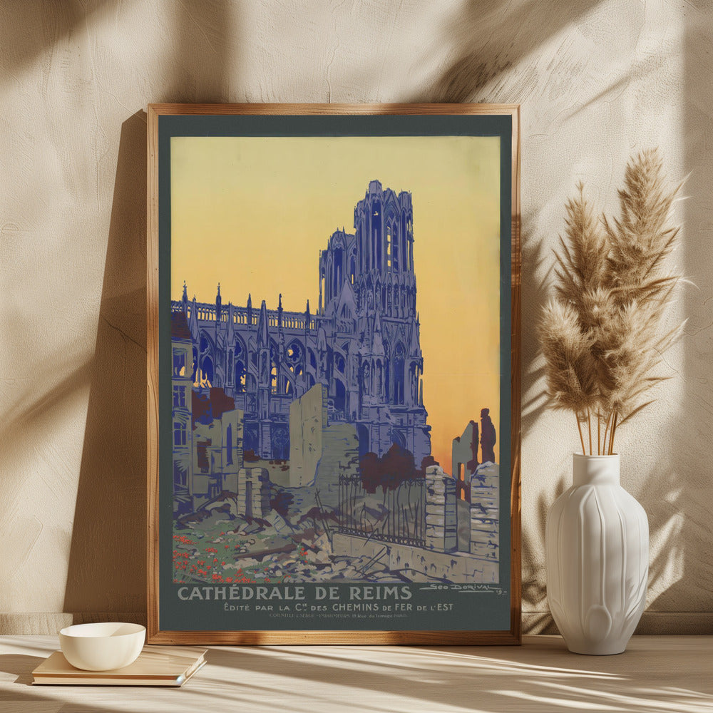 Cathédrale de Reims - plakatstore