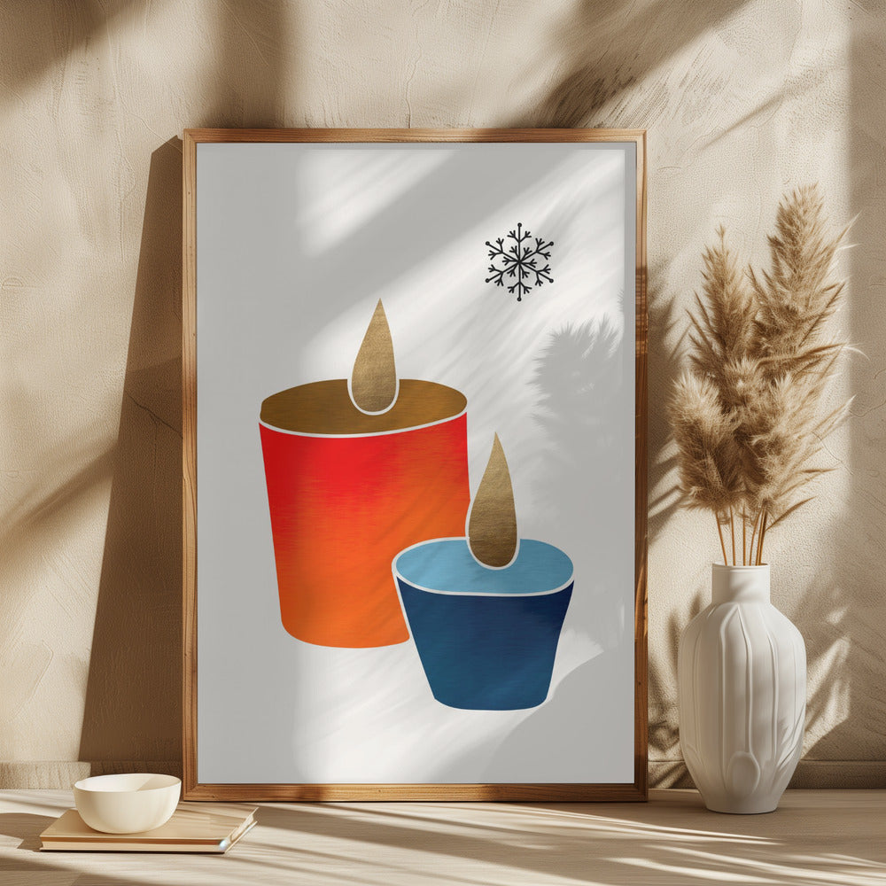 Christmas Candles - plakatstore