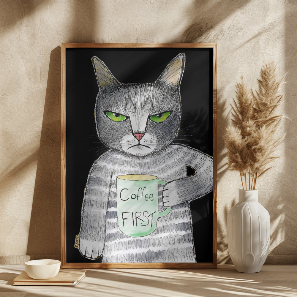 Coffee Cat - plakatstore