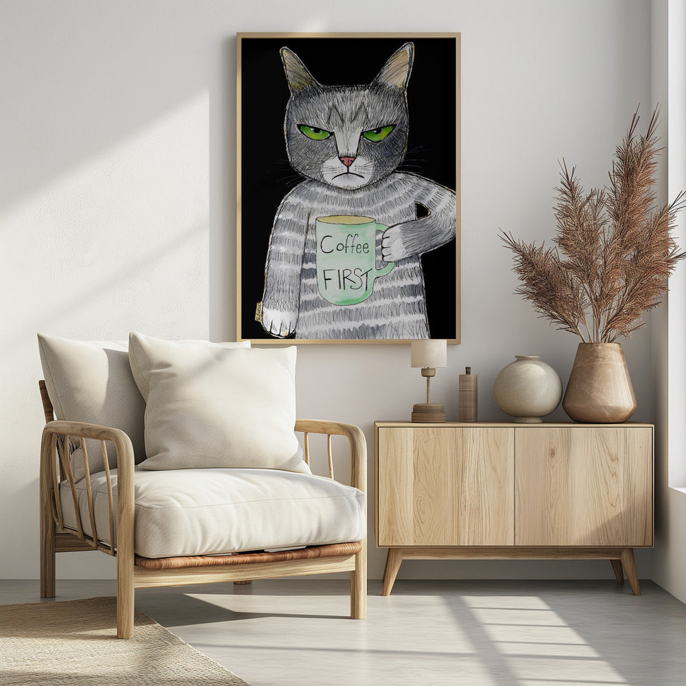 Coffee Cat - plakatstore