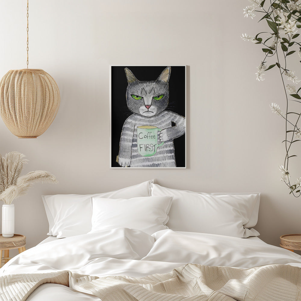 Coffee Cat - plakatstore