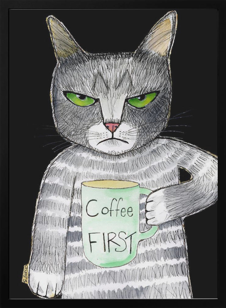 Coffee Cat - plakatstore