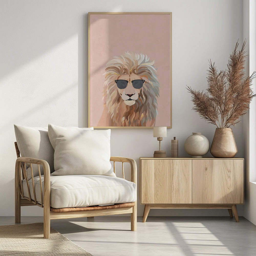 Cool cat lion - plakatstore