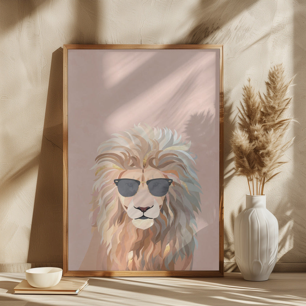 Cool cat lion - plakatstore